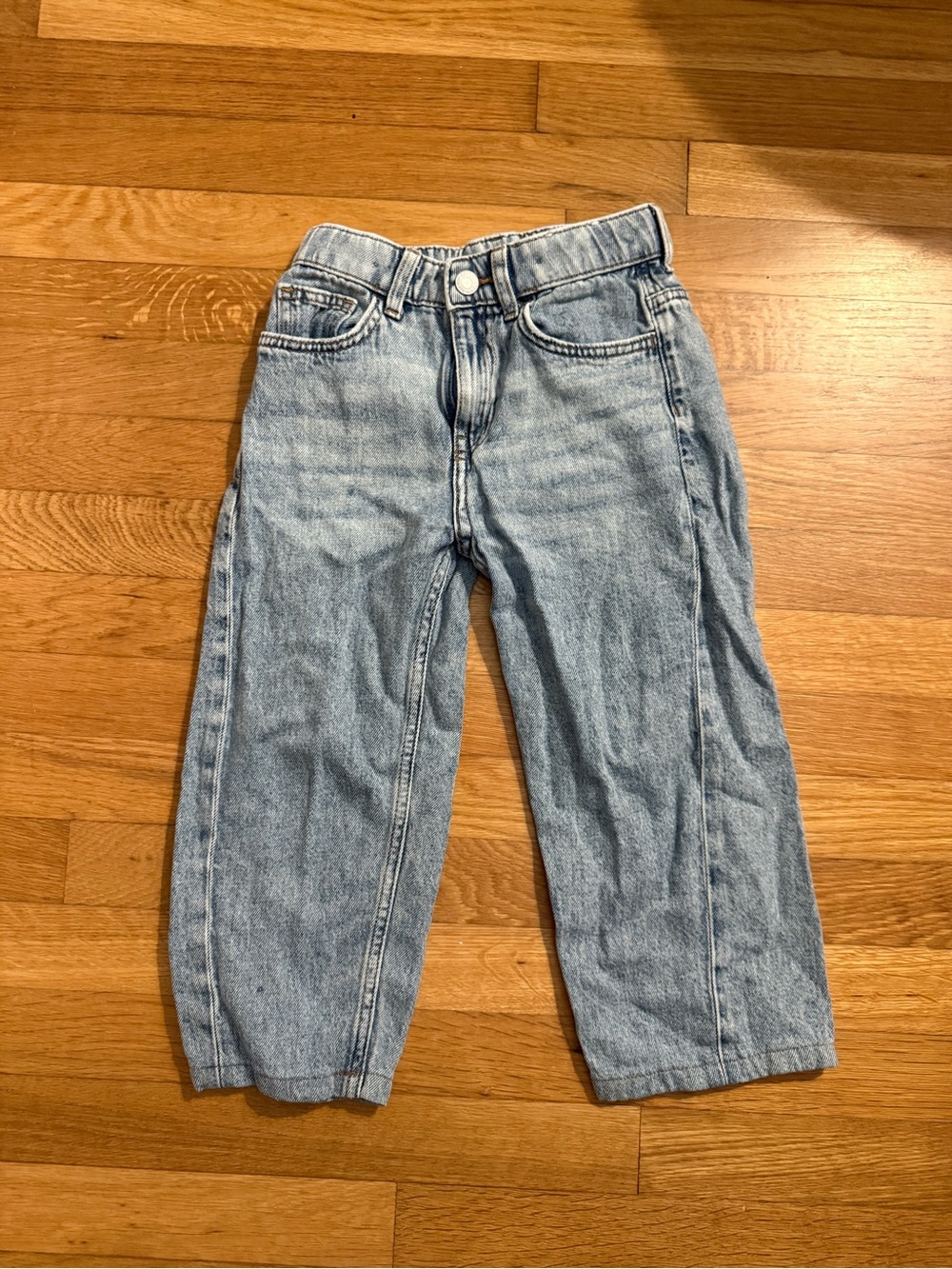 H&M Boys Light Blue Relaxed Fit Jeans Size 6